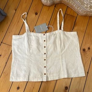 The Linen Picnic Top